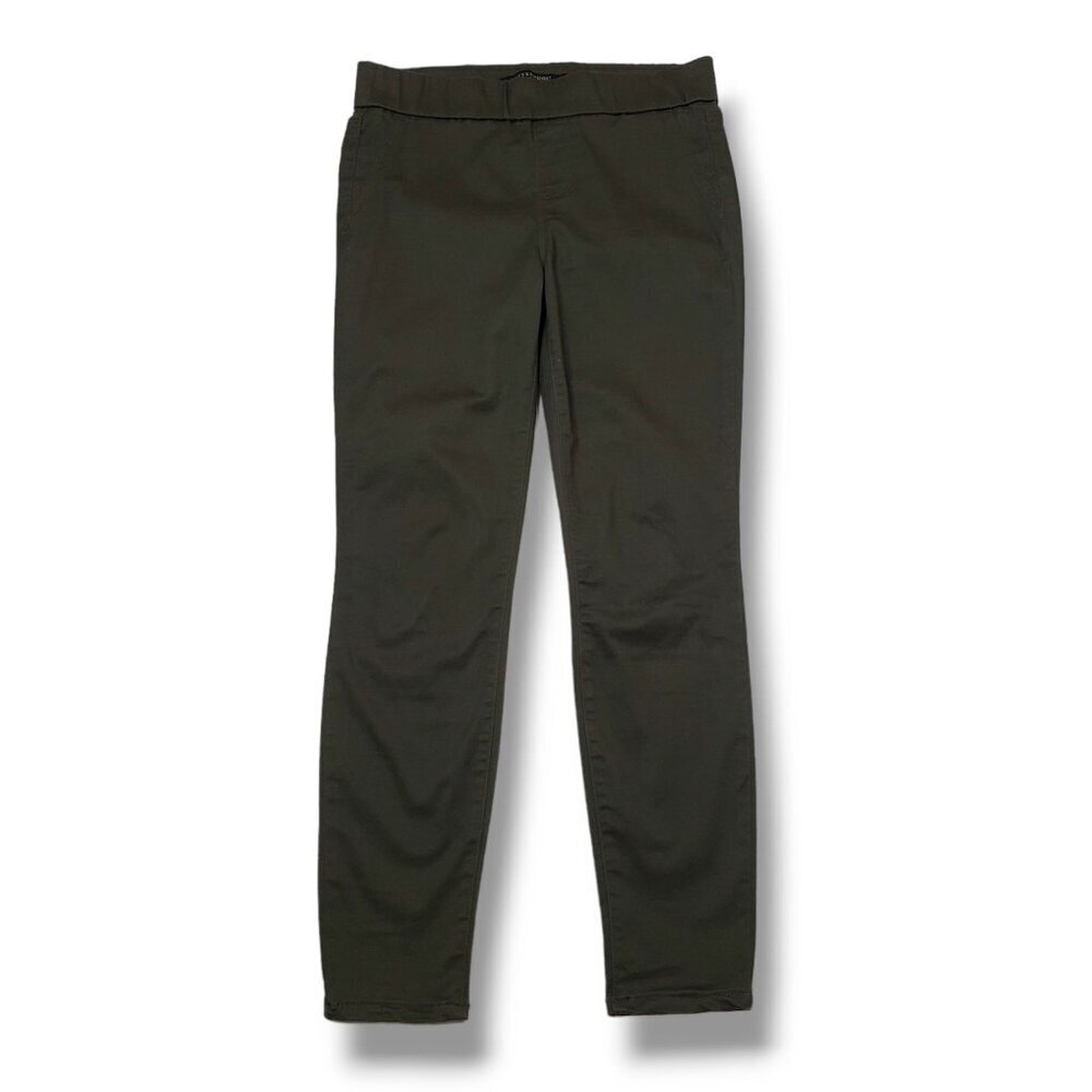 Liverpool‎ Skinny Pants Womens 6 Green Mid Rise Pull On